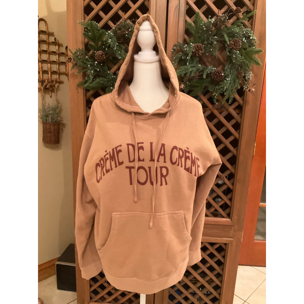 Jack Harlow Hoodie Mens XL Brown Crème De La Crème Tour Graphic Pullover